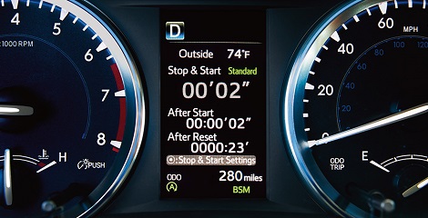 2018 Toyota Highlander STOP AND START ENGINE SYSTEM 2018 Toyota Highlander STOP AND START ENGINE SYSTEM
