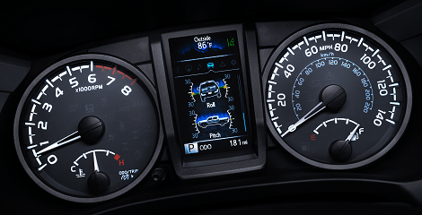 2018 Toyota Tacoma MULTI-INFORMATION DISPLAY