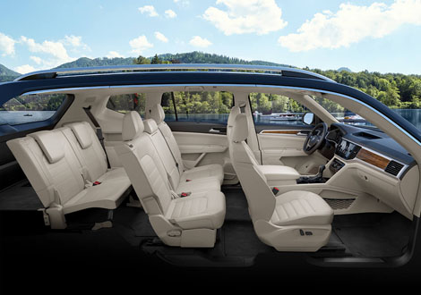 2018 Volkswagen Atlas Interior Gallery Image