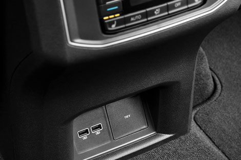 2018 Volkswagen Atlas USB Ports