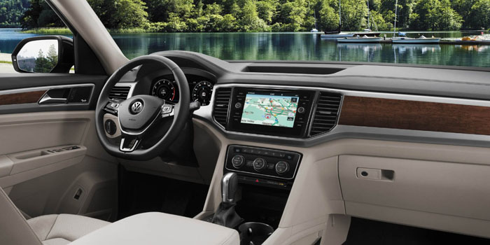 New 2018 Volkswagen Atlas Crafted Interior Cabin