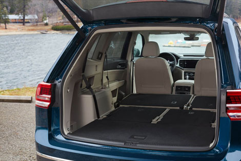2018 Volkswagen Atlas Versatile And Flexible Cargo Space