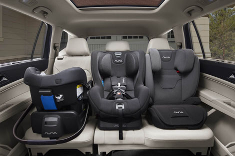 2018 Volkswagen Atlas 2nd Row With Room For Three Child Seats
