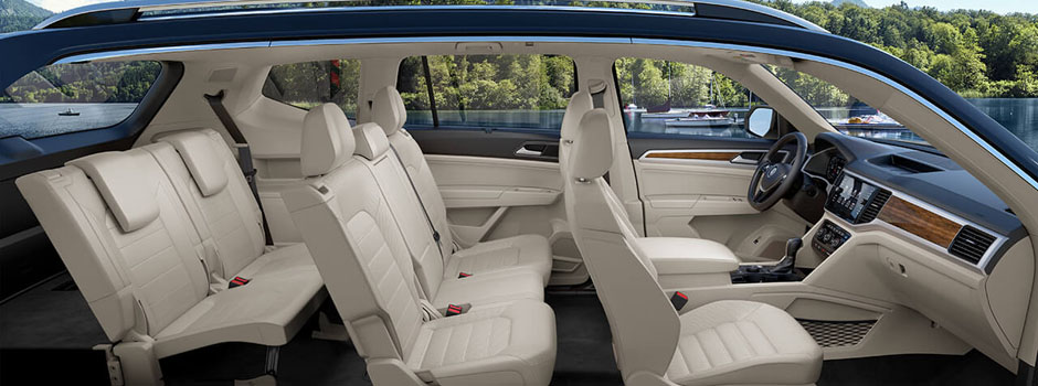 New 2018 Volkswagen Atlas Interior Overview