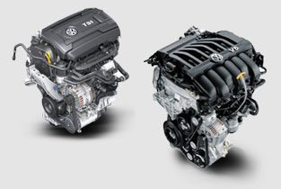 2018 Volkswagen Atlas 2.0L Turbo / 3.6L V6 Engine