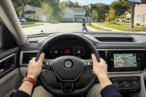 2018 Volkswagen Atlas Pedestrian Monitoring (included in Front Assist)