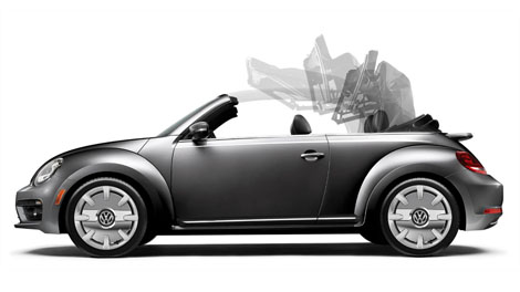 2018 Volkswagen Beetle Convertible Iconic Exterior Design