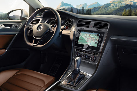2018 Volkswagen Golf Alltrack Interior Gallery Image