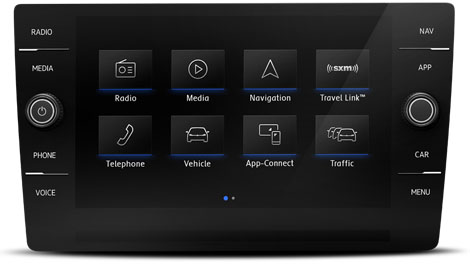 2018 Volkswagen Golf Alltrack 8 Inches Touchscreen Sound System