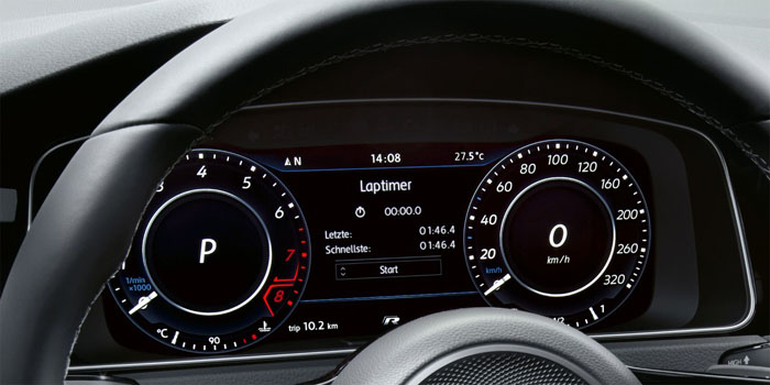 New 2018 Volkswagen Golf R Volkswagen Digital Cockpit New 2018 Volkswagen Golf R Volkswagen Digital Cockpit