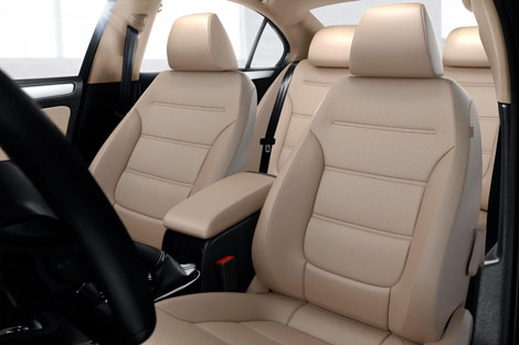2018 Volkswagen Jetta V-Tex Leatherette Seating Surfaces