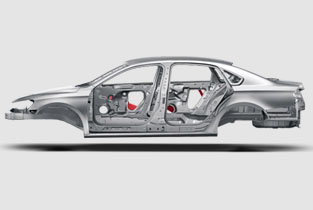2018 Volkswagen Passat Safety Cage