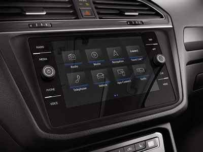 2018 Volkswagen Tiguan 8 Inches Touchscreen Navigation System 2018 Volkswagen Tiguan 8 Inches Touchscreen Navigation System